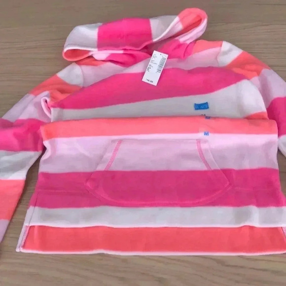 💥🆕Children’s Place Multicolor Stripes Soft Hoodie 🆕 - Picture 1 of 6